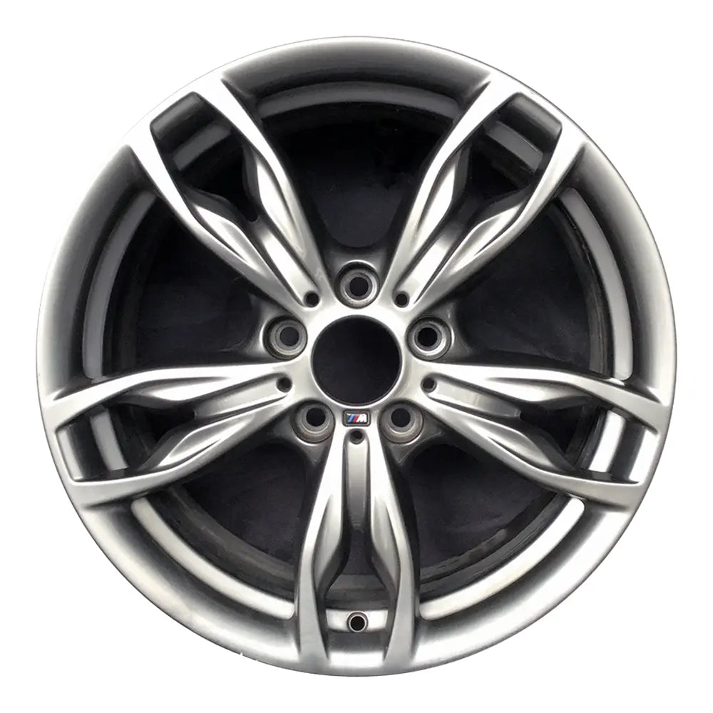 18 Inch BMW 230i Wheel Rim ALY86128 (2014-2017) Charcoal OEM Replacement Wheels 36117845870 - Perfect for Car Upgrades & Luxury Vehicle Customization