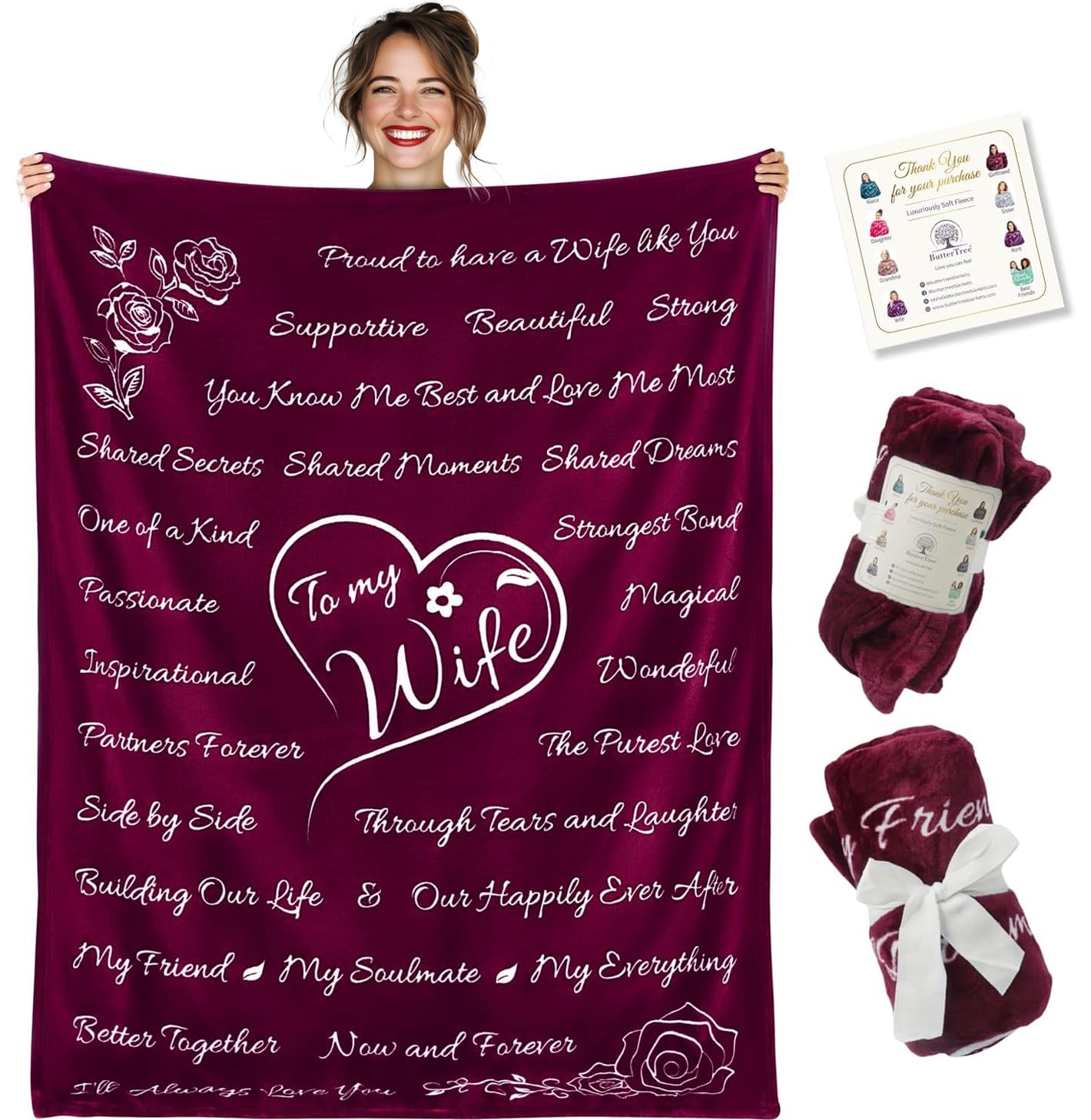 ButterTree Romantic Gifts for Wife - 65