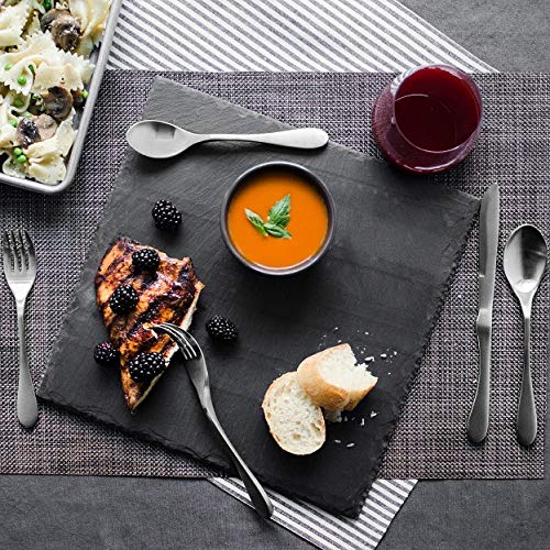 KNORK Original Matte Flatware 61-Piece Set - Service for 8 People - Premium Stainless Steel Cutlery Set for Dining, Entertaining & Special Occasions