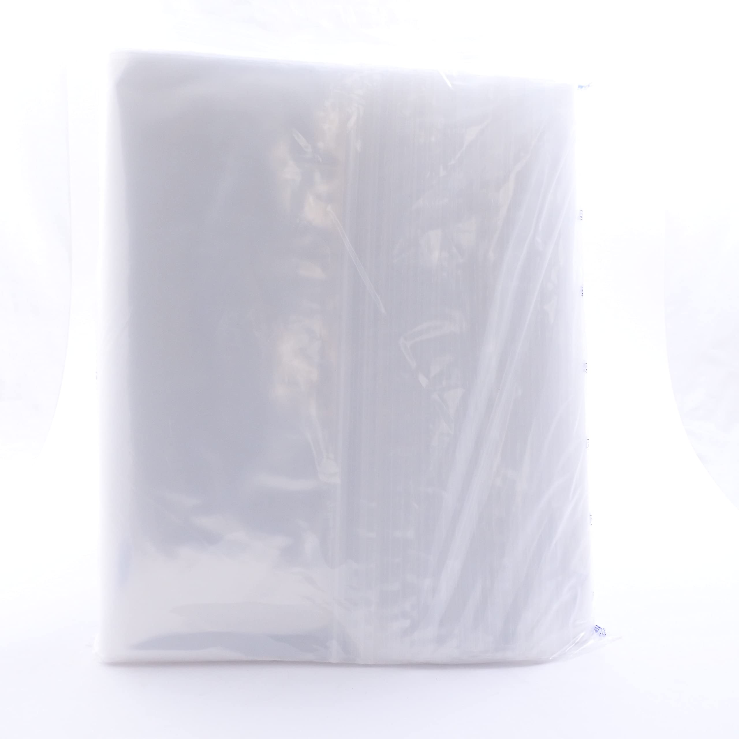 Heavy Duty 4XL Plastic Zip Lock Bags - 500 Pack | Extra Large Reusable Storage Bags for Food, Clothes & Organizing | Freezer, Travel & Home Use | by Inoxia