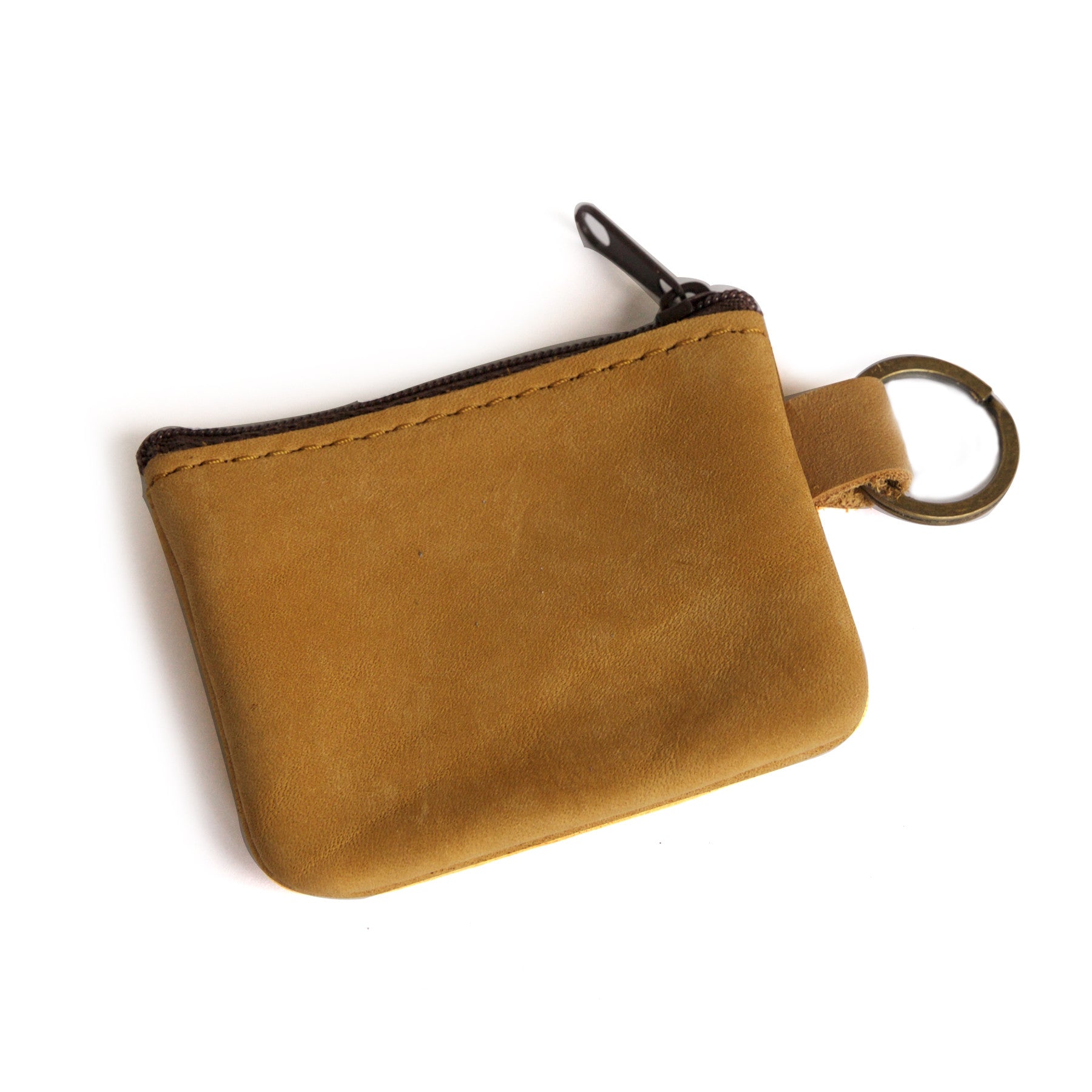 Genuine Leather Small Coin Pouch Wallet for Men & Women - Perfect for Travel, Shopping, and Everyday Use