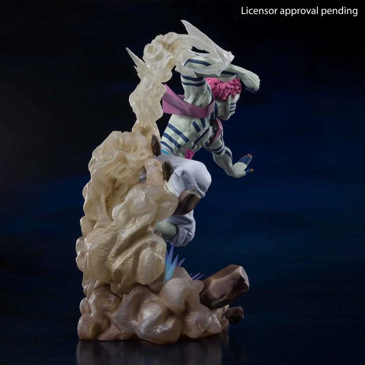 Demon Slayer: Kimetsu no Yaiba Mugen Train Akaza (Upper Three) Anime Figure Statue - Perfect for Anime Collections, Home Decor, and Gift Giving
