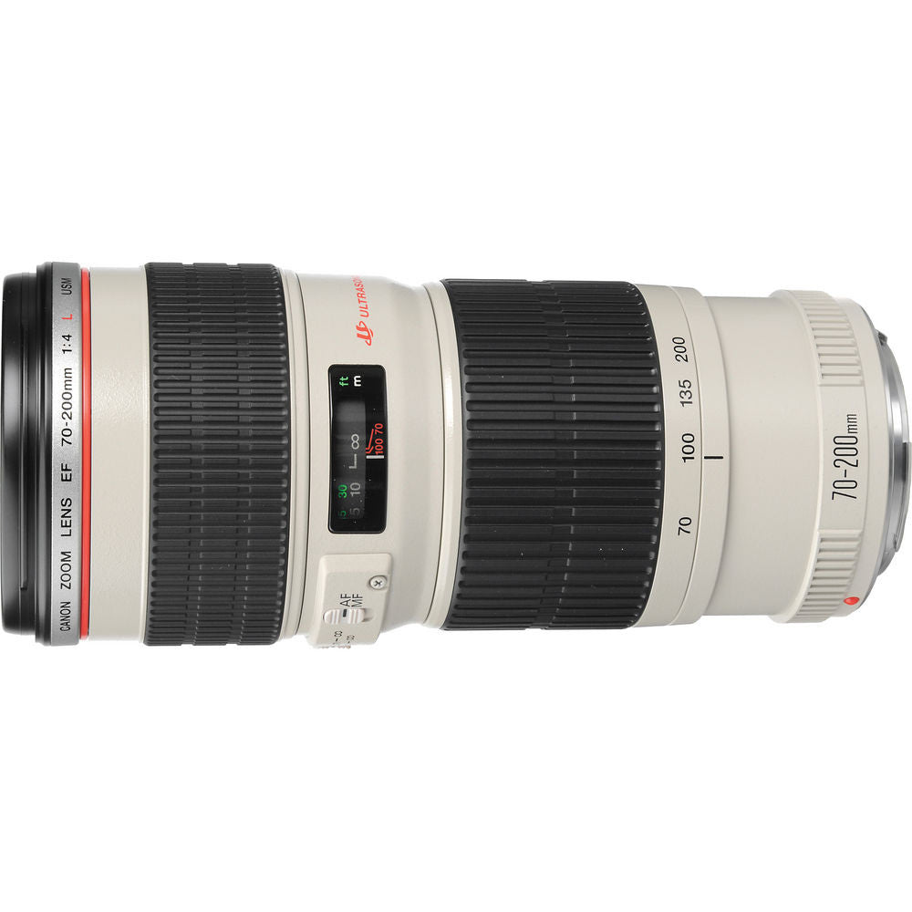 Canon EF 70-200mm f/4L USM Telephoto Zoom Lens for Portrait, Sports & Wildlife Photography - Professional DSLR Camera Lens for Travel & Outdoor Shooting