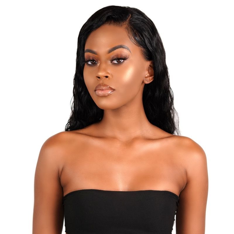 13x4 Transparent Lace Front Human Hair Wig - Natural Loose Wave Brazilian Hair for Women | Perfect for Daily Wear, Parties & Special Occasions