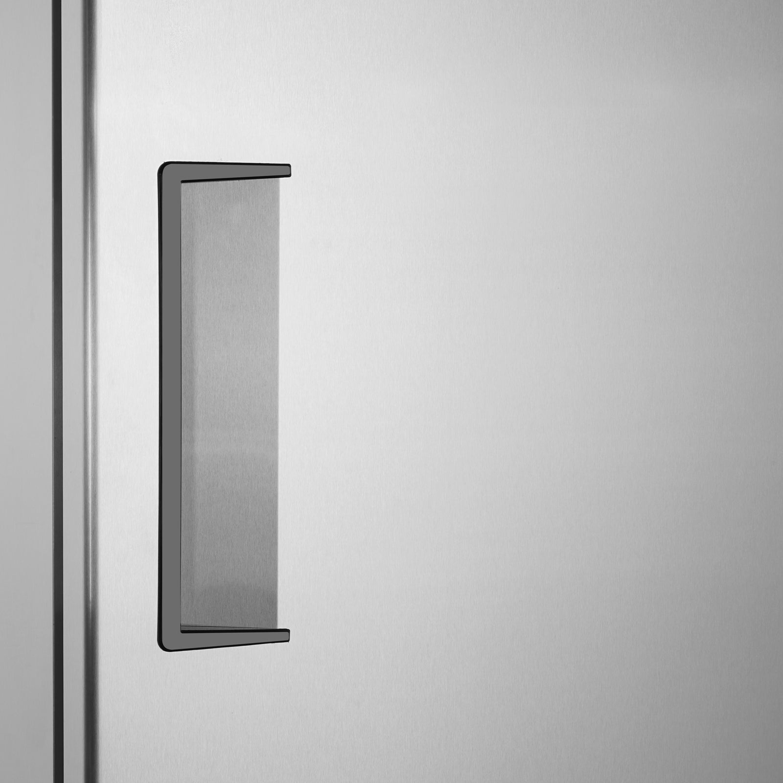 27'W Commercial Refrigerator Freezer - Stainless Steel Construction with Fan Cooling System - Ideal for Restaurants, Grocery Stores & Commercial Kitchens