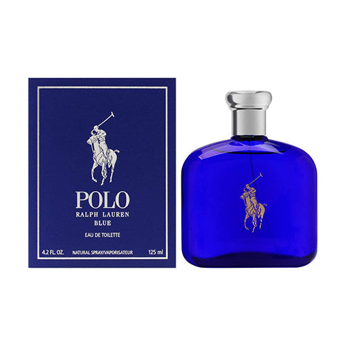 Ralph Lauren Polo Blue 125ml Eau de Parfum for Men - Fresh Aquatic Fragrance, Perfect for Daily Wear, Office & Date Nights