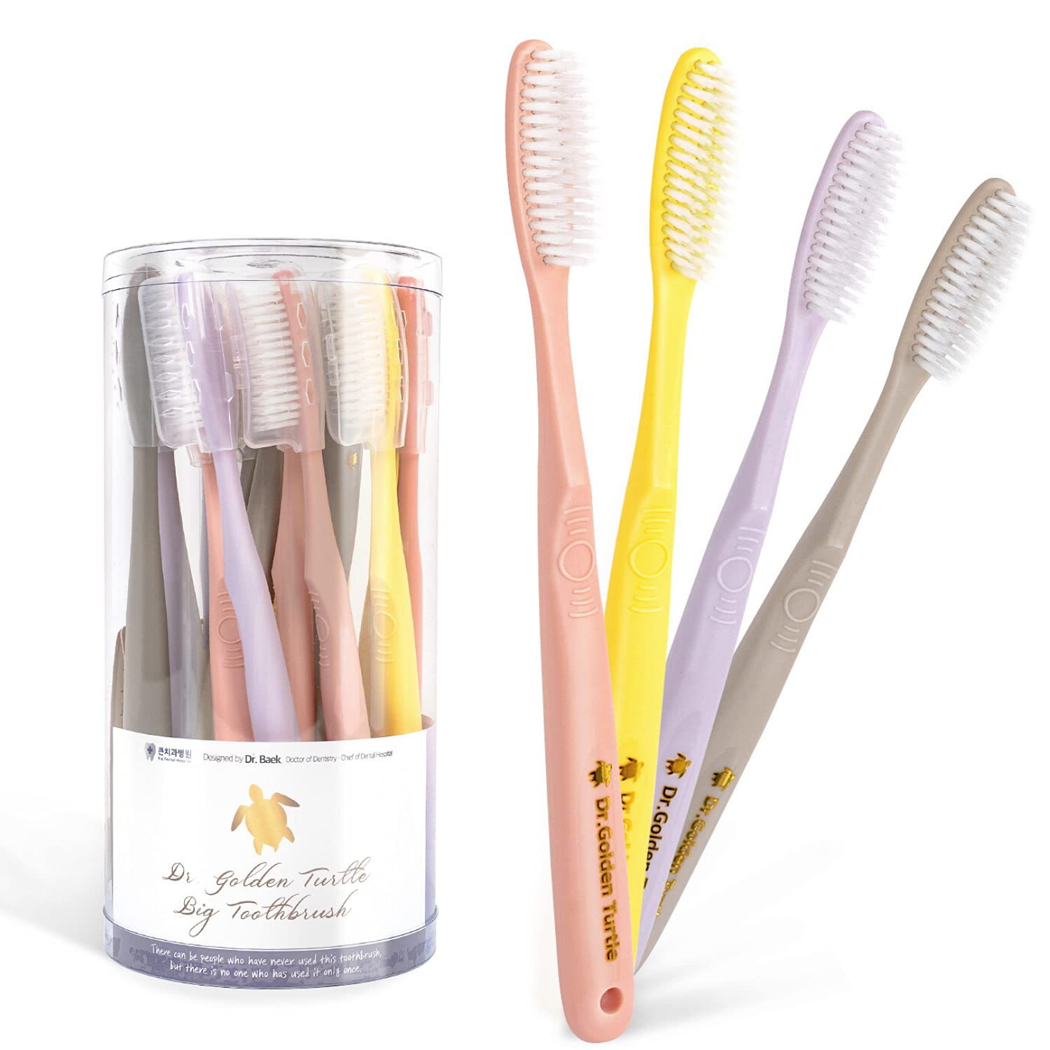 16-Pack Dentist-Designed Long Head Toothbrushes for Adults | Medium Hard Bristles | Effective Plaque Remover & Teeth Whitening | Ideal for Smokers & Daily Oral Care | Perfect for Home, Travel & Office Use