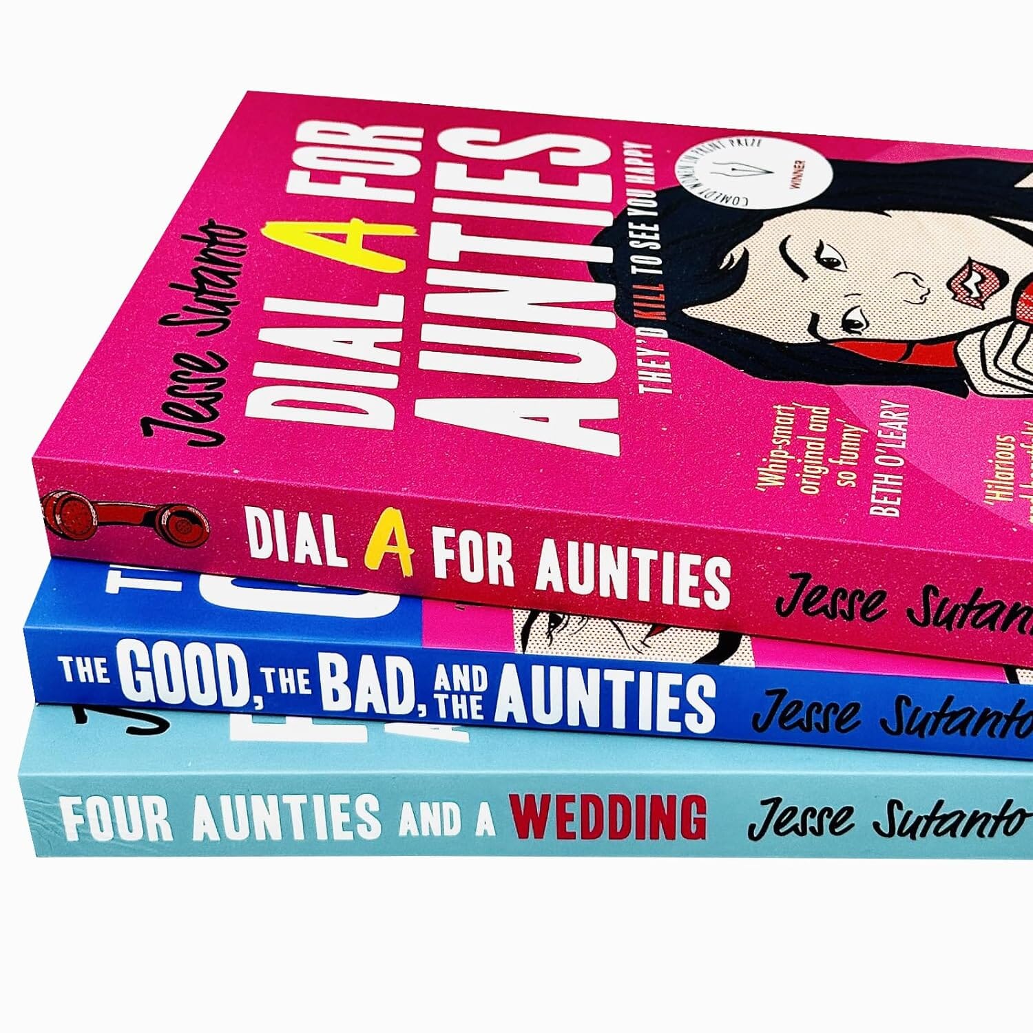 Aunties Series By Jesse Sutanto - 3 Book Collection Set | Women's Fiction Paperback Novels | Perfect for Book Clubs & Mother-Daughter Reading