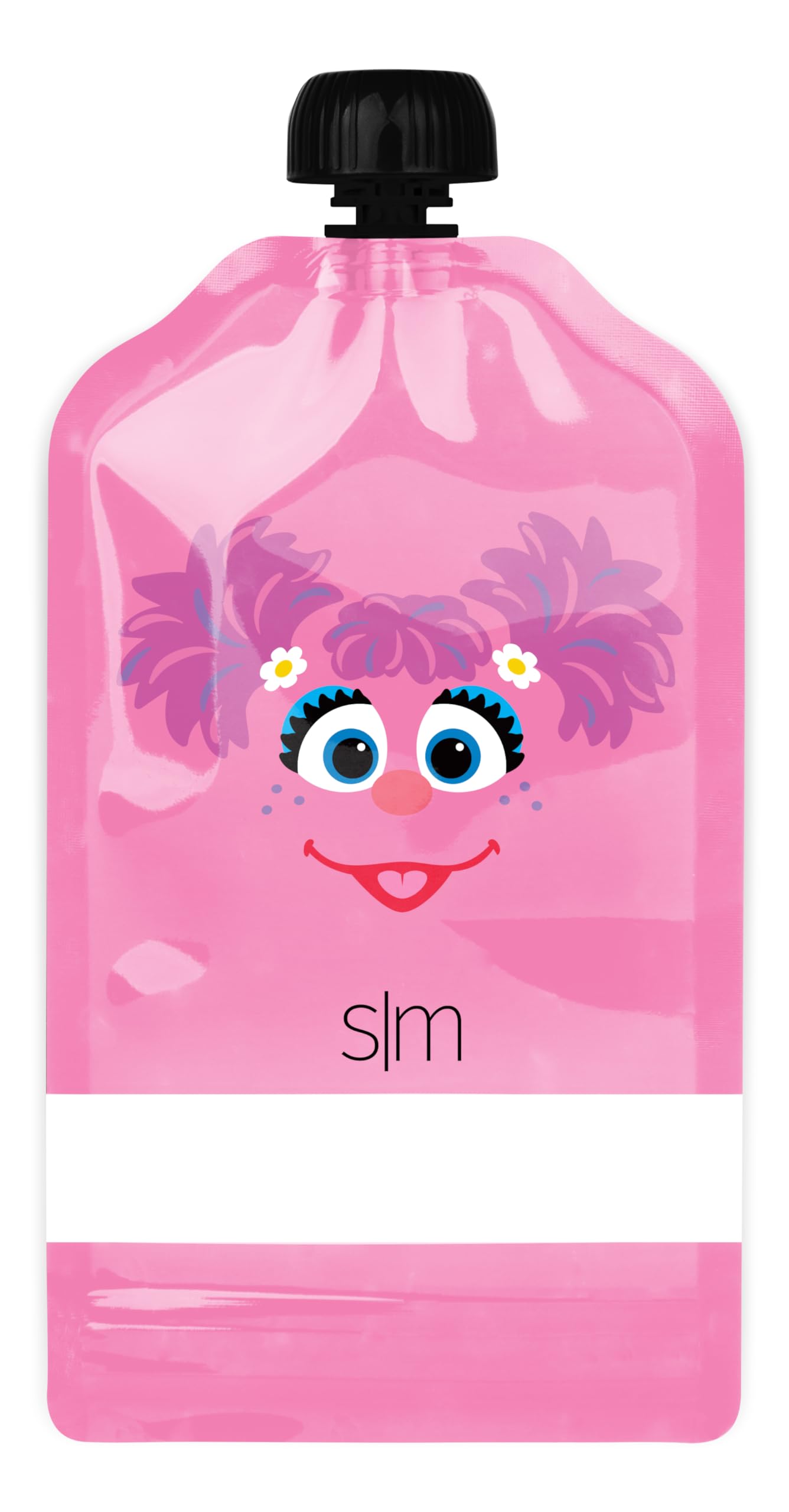 Sesame Street Reusable Baby Food Pouches 10 Pack (5oz) - BPA Free, Food Safe & Freezer Safe | Refillable for Applesauce, Yogurt & Puree | Toddler Snack Pouch for On-the-Go, Daycare & Travel