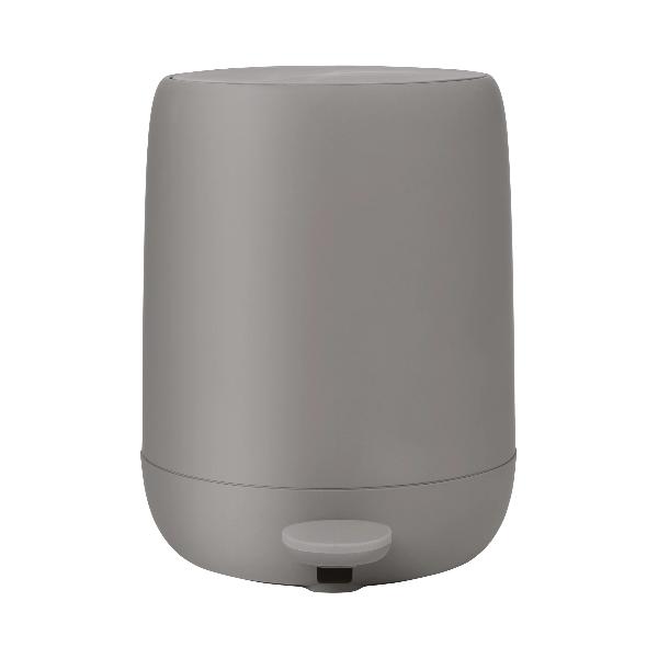 SONO 5 Liter Pedal Trash Can - Stainless Steel Step Garbage Bin for Kitchen, Bathroom & Office - Hands-Free Waste Basket with Lid