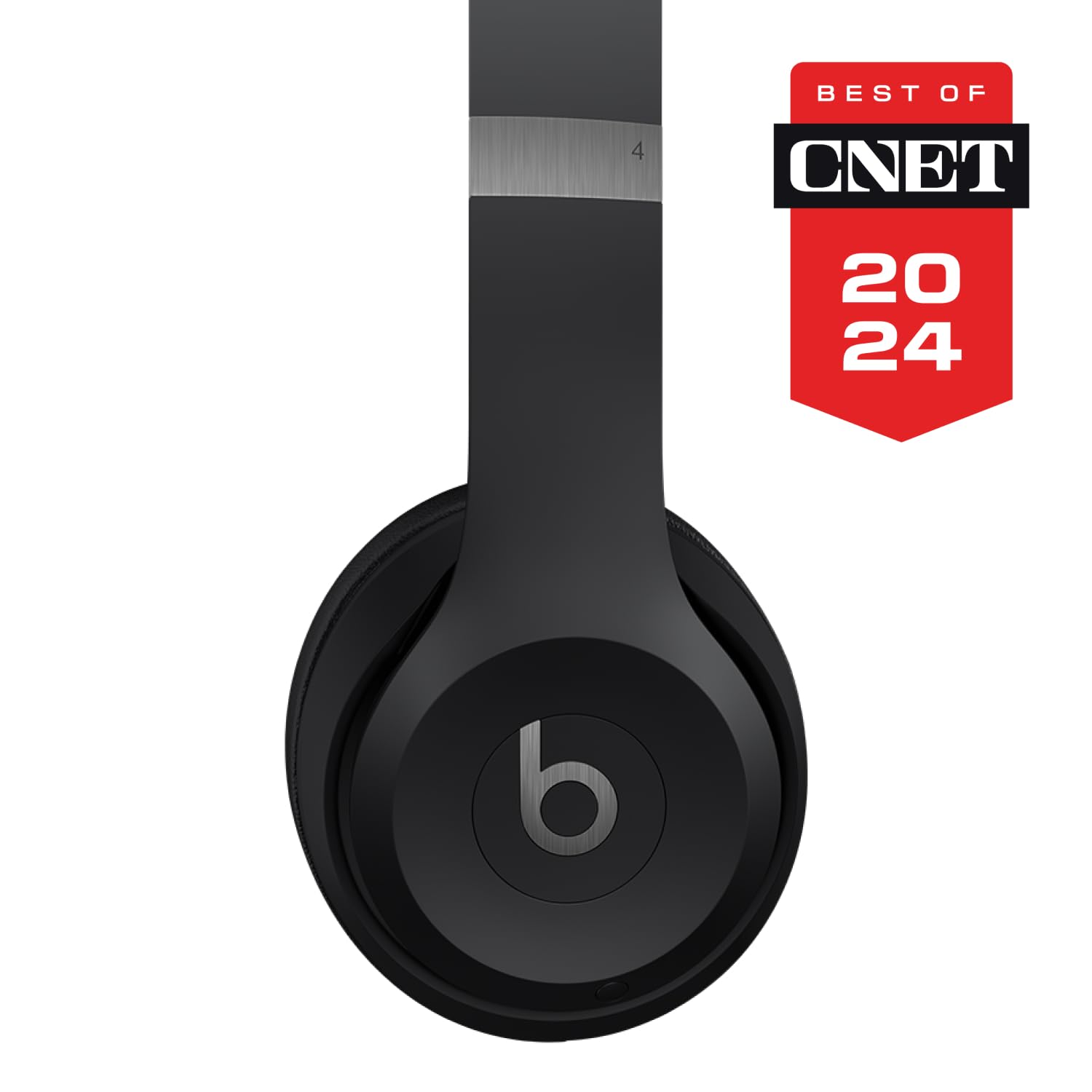 Beats Solo 4 Wireless Bluetooth On-Ear Headphones - 50H Battery, Apple & Android Compatible, Noise Isolation - Matte Black for Commuting, Workouts & Travel