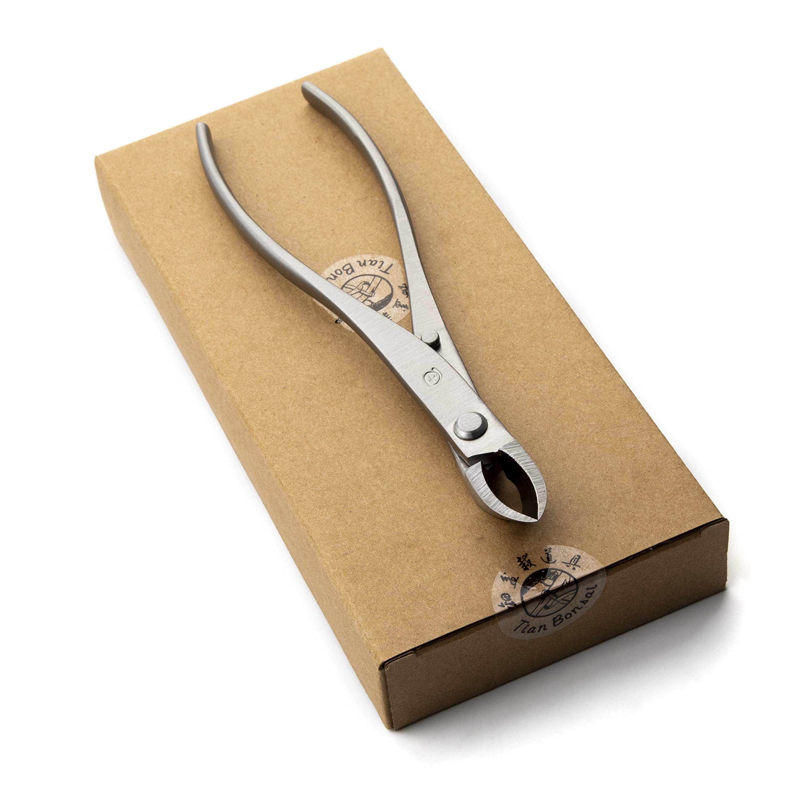 Premium Bonsai Branch Cutter 185mm - Narrow Straight Edge Pruning Shears for Precision Trimming | Ideal for Bonsai, Gardening, and Plant Care