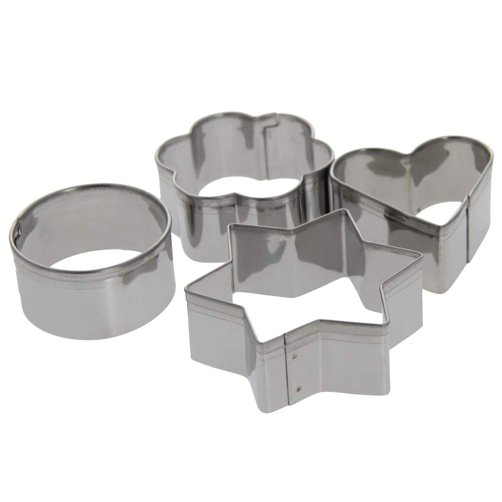 Utoolmart 12-in-1 Non-Stick Cake Baking Molds & Cookie Cutters Set - Premium Biscuit Decorating Tools for Pastry, Dough, Donuts & Clay - Perfect for Home Baking, Party Treats & DIY Crafts