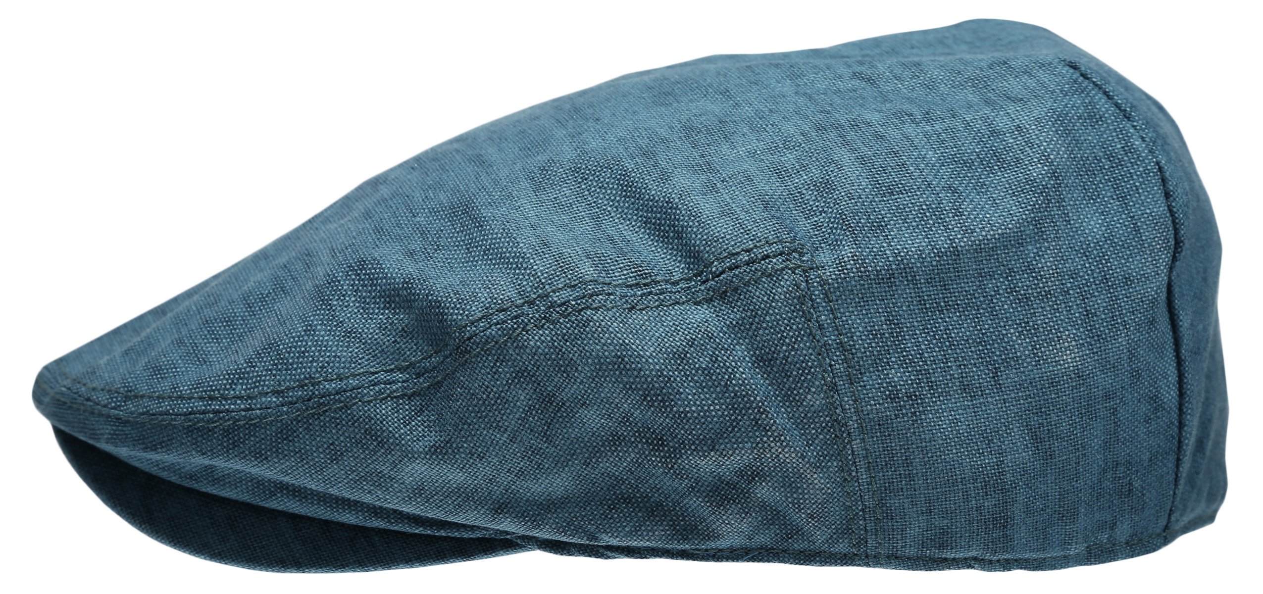 Men's Linen Flat Ivy Gatsby Summer Newsboy Hat - Vintage Style Casual Cap for Outdoor, Beach, and Summer Fashion