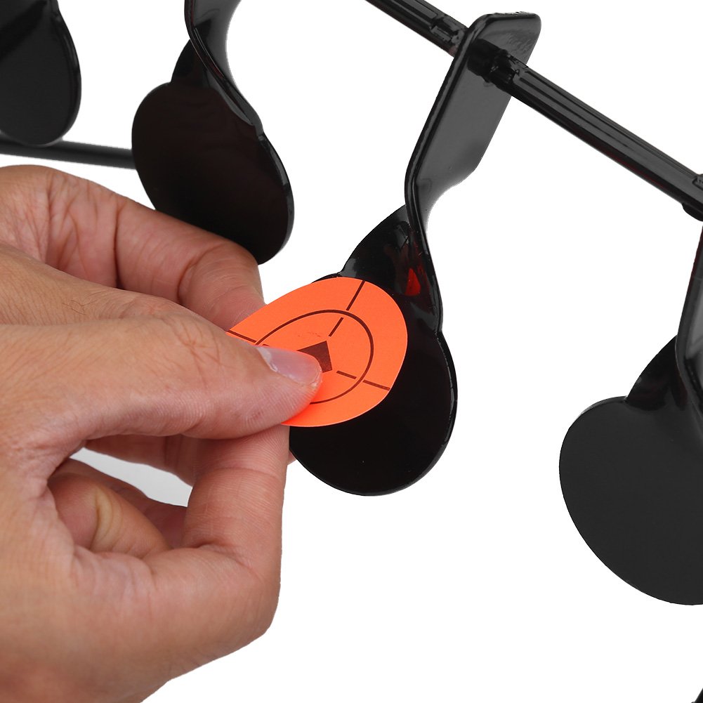 5-Piece Air Gun Moving Target Set for Shooting Practice - Perfect for Outdoor Training, Backyard Fun & Competitive Shooting