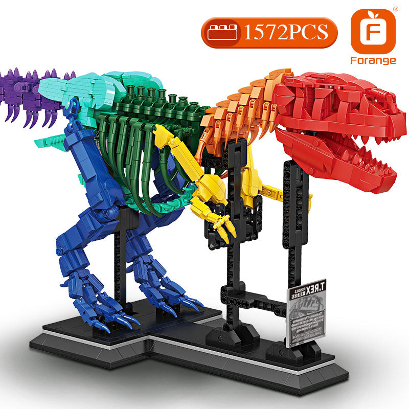 Forange FC6211 1572-Piece Tyrannosaurus Rex Dinosaur Fossil Building Block Set - STEM Educational Toy for Kids, Dinosaur Lovers & Collectors - Perfect for Birthday Gifts, Classroom Activities & Creative Play