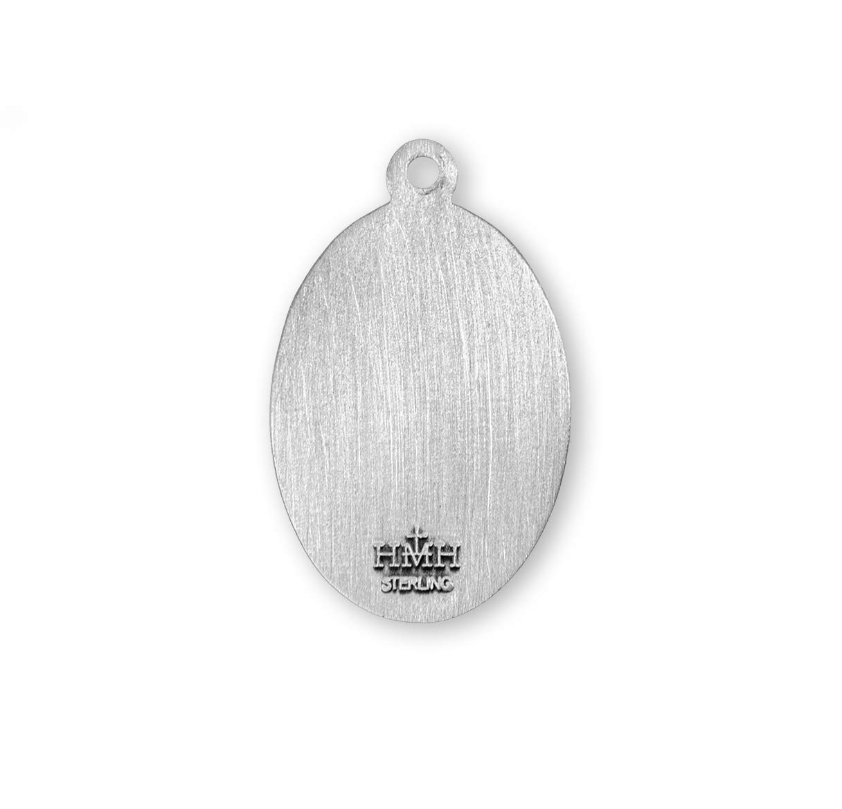 St. Rose Sterling Silver Medal Necklace - Religious Jewelry for Women, Catholic Gifts, Baptism & First Communion - Perfect for Daily Wear & Special Occasions