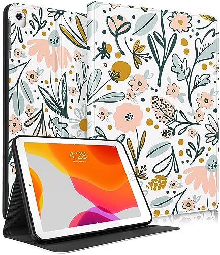 4-for iPad 9.7-White Flower