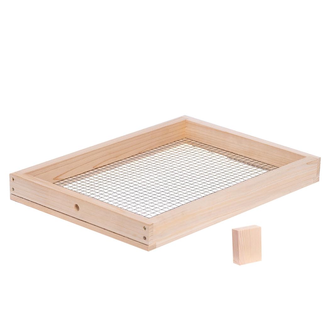 10 Frame Langstroth Beehive Candy Board - Winter Bee Feeder for Honey Bees | Pre-Assembled Beekeeping Supplies for Cold Weather Hive Maintenance | Ideal for Winter Feeding & Insulation