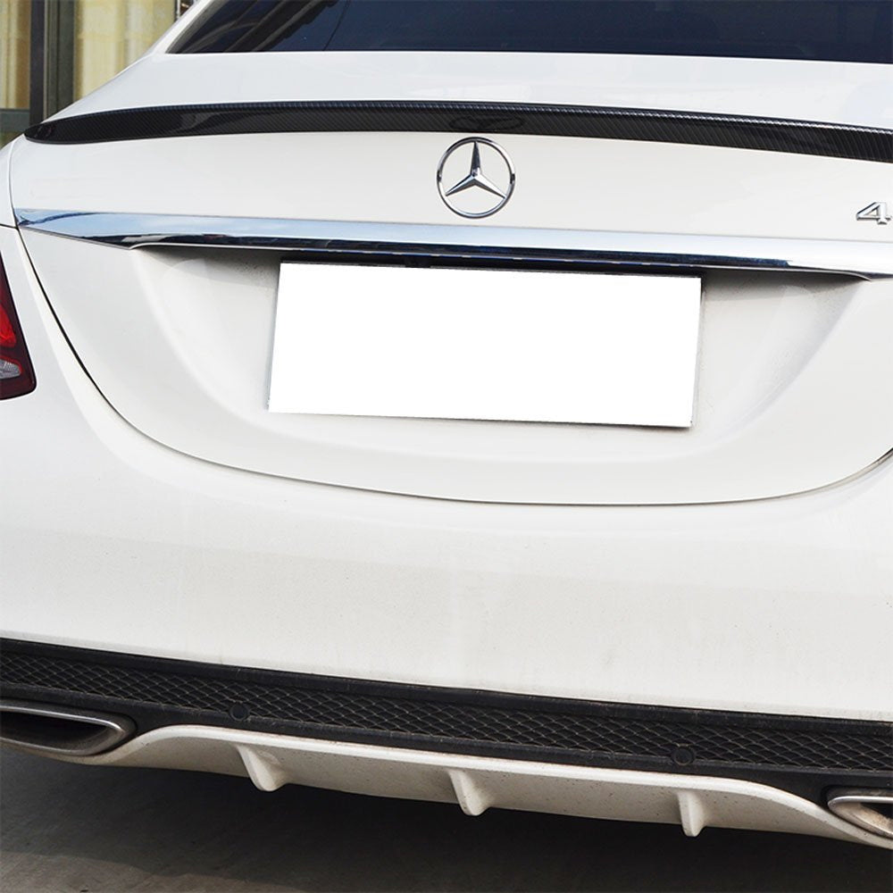 Universal PU Car Trunk Lip Spoiler & Roof Spoiler Body Kit - 4.5ft Automotive Styling Trim for Sedans, Coupes & Hatchbacks - Enhances Vehicle Aerodynamics & Sporty Look