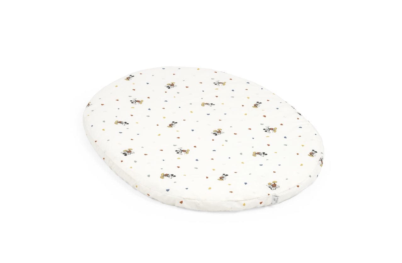 Stokke Sleepi Mini Fitted Crib Sheet - Soft Organic Cotton Baby Bedding for Newborns & Infants - Perfect for Nursery, Daycare & Travel Use