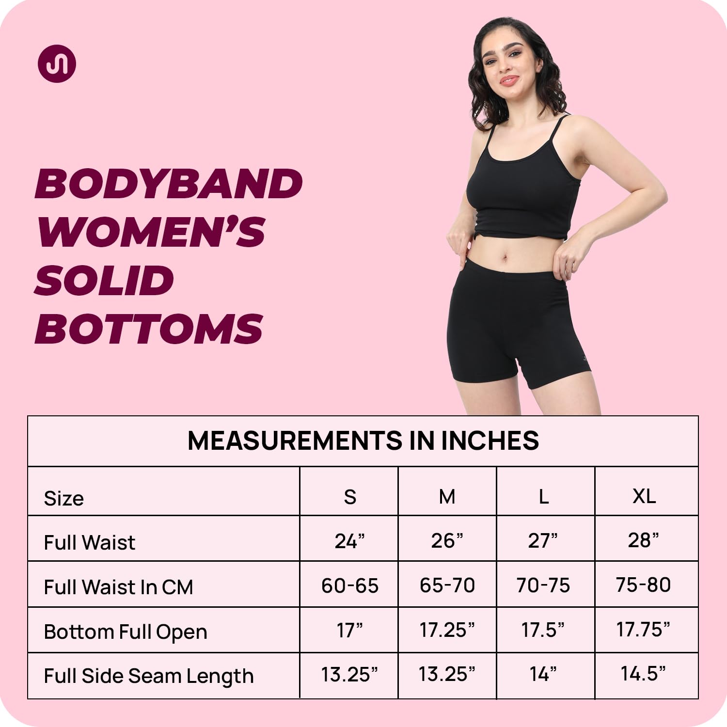 Women's Stretchable Cycling Shorts - High Waist Skin Fit Workout Tights for Gym, Running, Yoga & Sports | Seamless Comfort for Active Lifestyle & Casual Wear