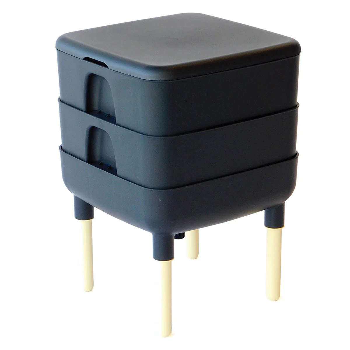 FCMP Essential Living Composter - Outdoor Indoor Kitchen Compost Bin for Organic Waste, Eco-Friendly Composting Solution for Garden, Home & Sustainable Lifestyle