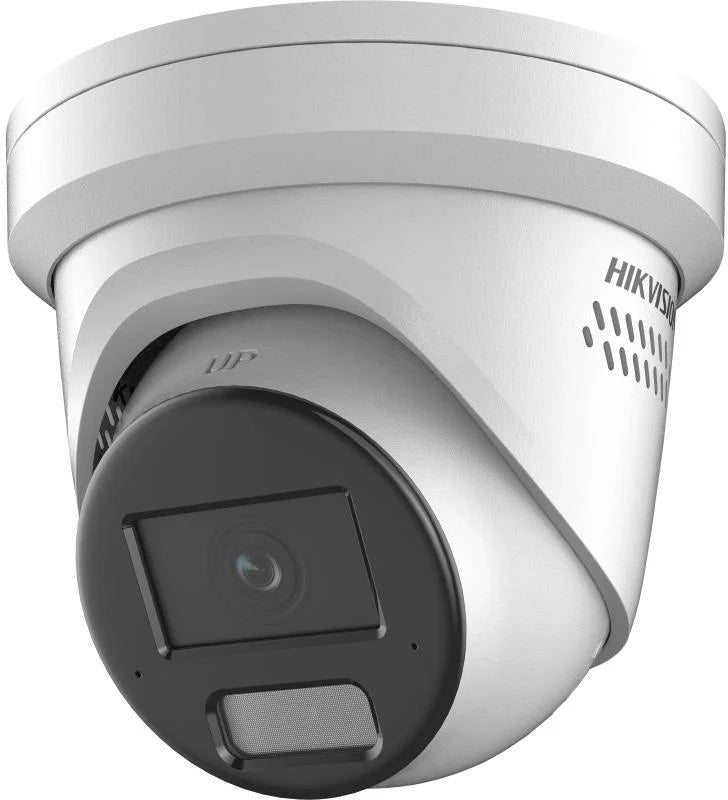 4MP Darkfighter Eyeball Security Camera with SD Slot, IR LEDs, 2-Way Audio & Siren/Strobe Light - Outdoor Surveillance for Home & Business Security (Model: DS-2CD2346G2H-IS2U/SL)