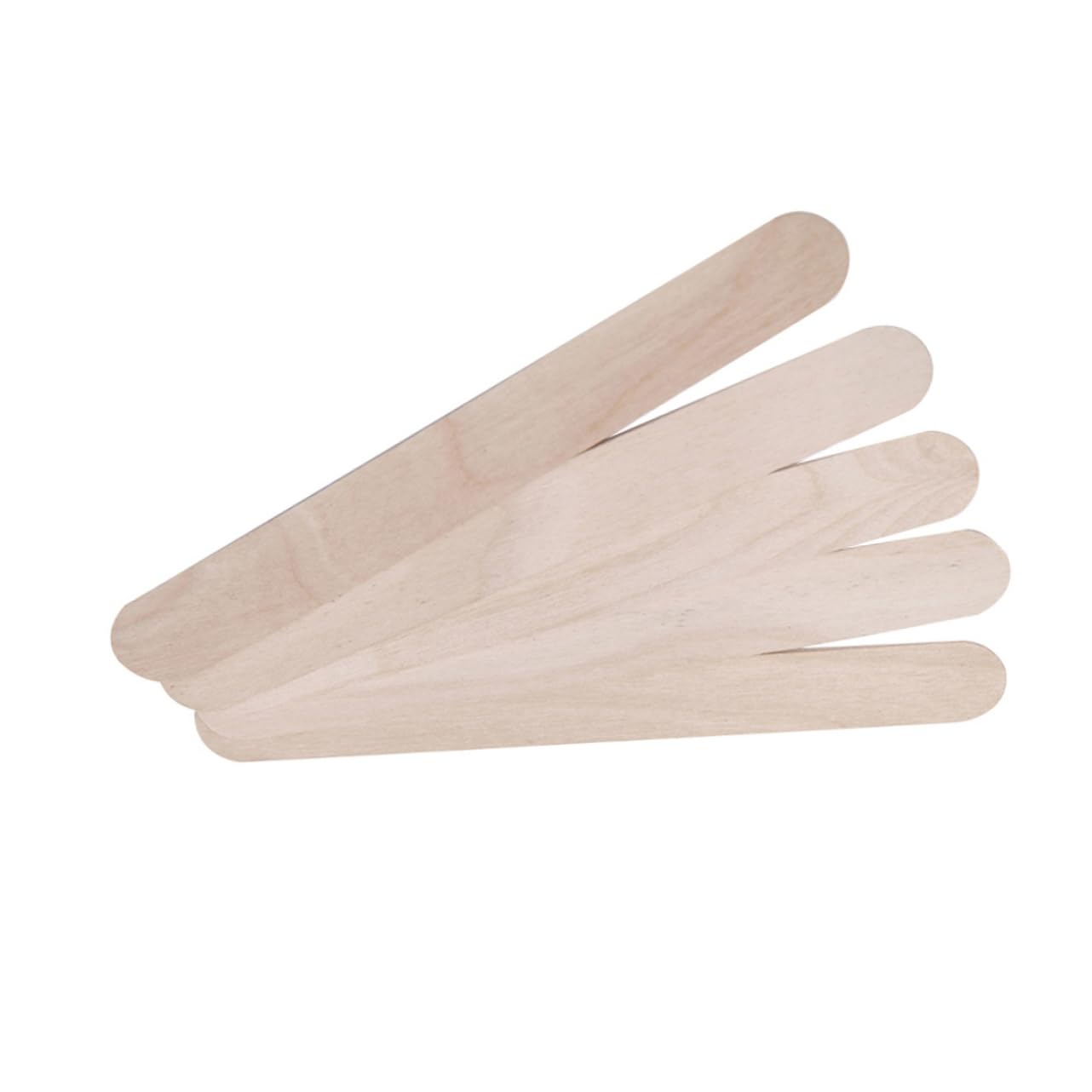 100pcs Disposable Wax Spatulas - Professional Wooden Waxing Tools for Eyebrows, Face & Body - Perfect for Salon, Spa & Home Use