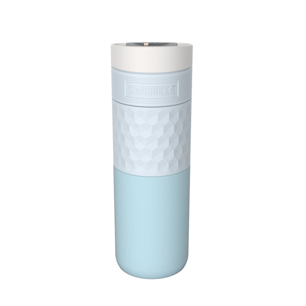 KAMBUKKA ETNA TUMBLER 500ML Insulated Travel Mug - BREEZY BLUE - Leak Proof Stainless Steel Water Bottle for Coffee, Tea & Cold Drinks - Perfect for Office, Gym, Hiking & Outdoor Activities