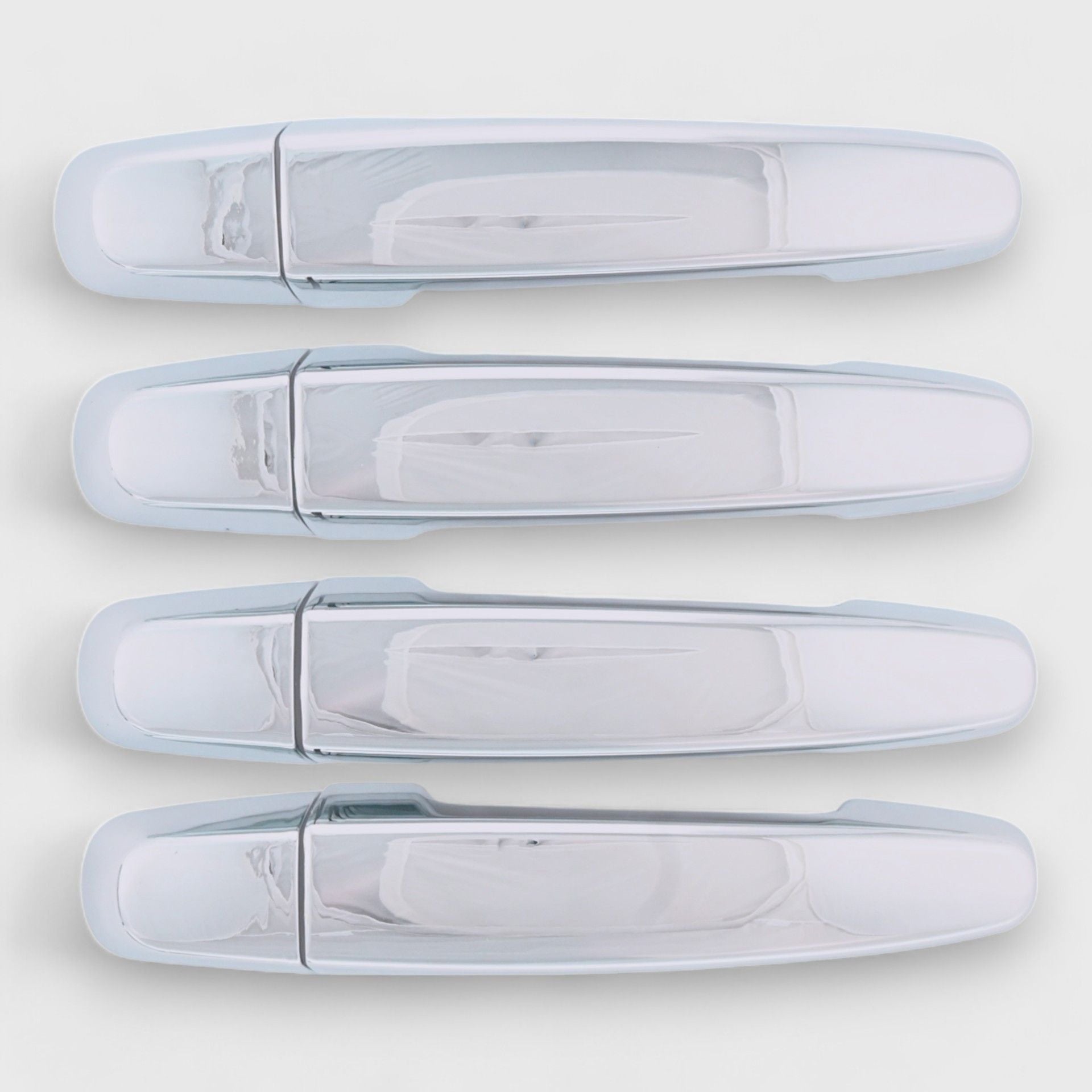 Chrome Door Handle Cover - Patented Design for Chevrolet Cars & Trucks | Durable Protection Against Scratches & Wear | Perfect for Daily Commute & Road Trips