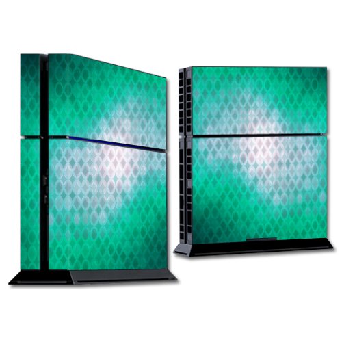 MightySkins Decorative Skin Wrap Sticker for Sony PlayStation 4 (PS4) Console - Green Dream Design | Protective Cover for Gaming Setup & Customization