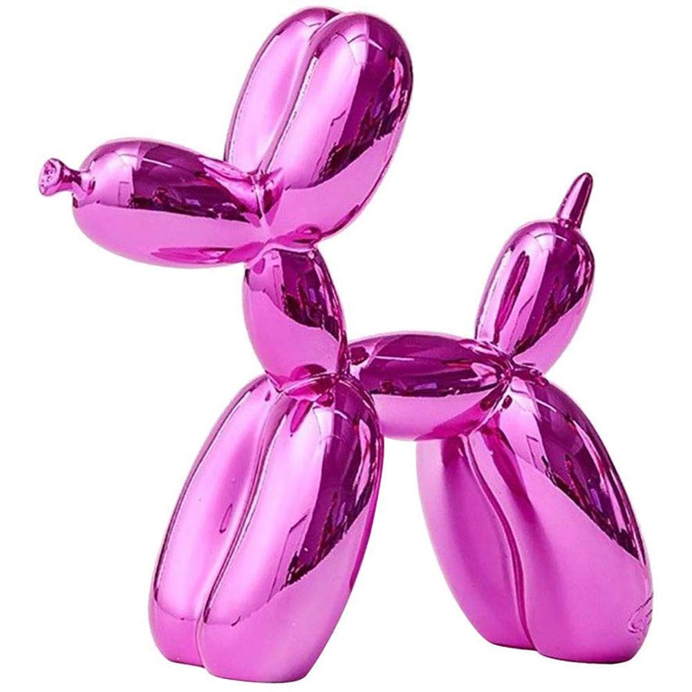 Stylish Resin Balloon Dog Sculpture - Modern Home & Office Decor, Creative Gift Idea, 10 Vibrant Colors, Desktop Ornament (10x10x4inch) - Perfect for Birthday Parties, Wedding Decorations & Modern Interior Design