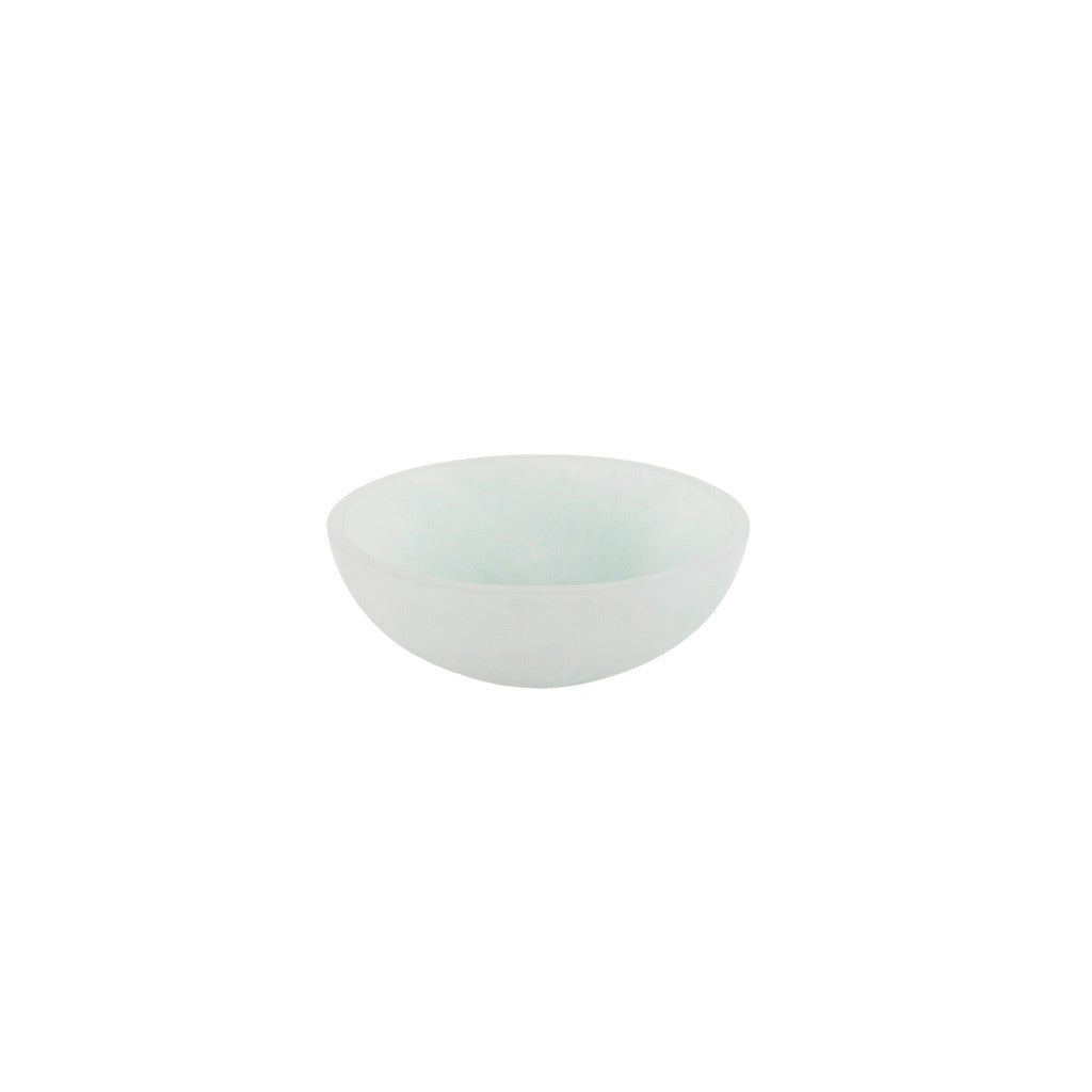 Assemble Kip Resin Small Bowl - 10x3.5cm Mint Green Decorative Bowl for Home Decor, Kitchen, Dining Table & Party Serving | Handmade Resin Art Piece