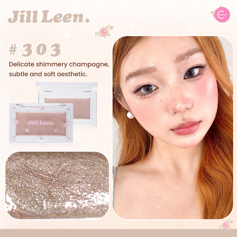JILL LEEN Dewy Glow Balm - Hydrating Lip & Cheek Tint for Natural Makeup Look | Perfect for Daily Wear & Special Occasions