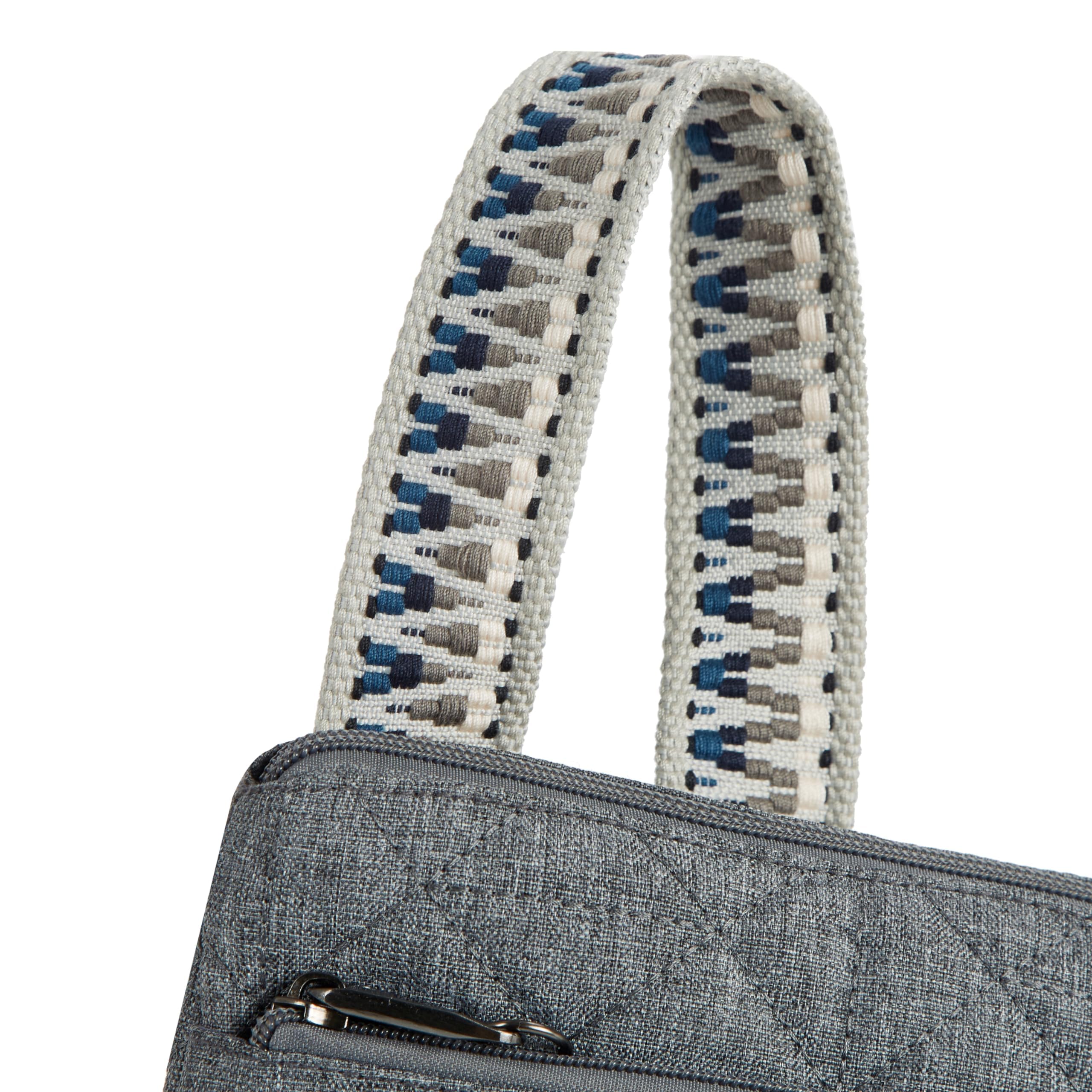 Travelon Anti-Theft Boho Slim Crossbody Bag for Women - Stylish & Secure Purse for Travel, Commuting & Everyday Use