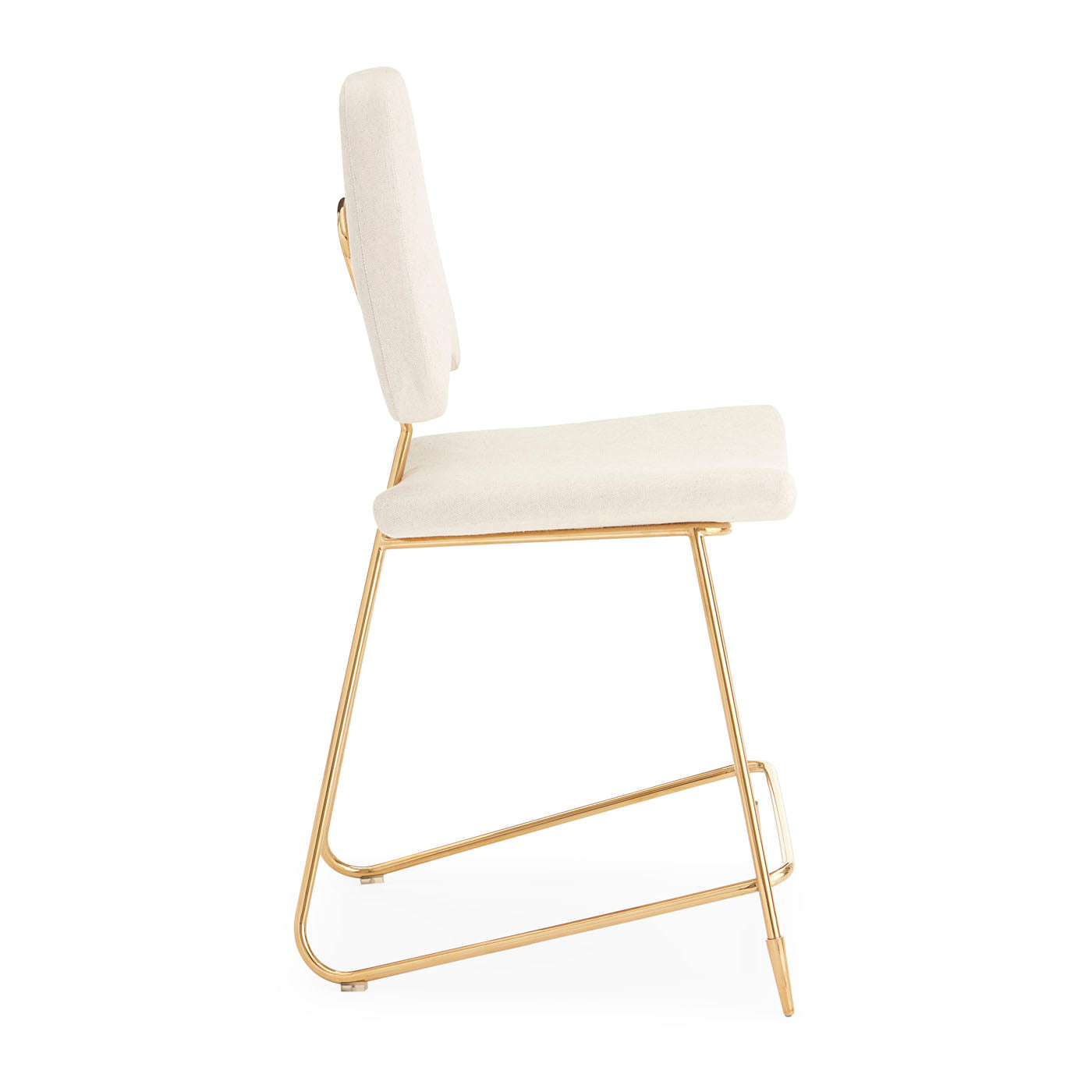 Premium Maxime Counter Stool Set of 2 - Modern Kitchen Island Bar Stools with Back Support - Perfect for Breakfast Nook, Home Bar & Dining Room Decor