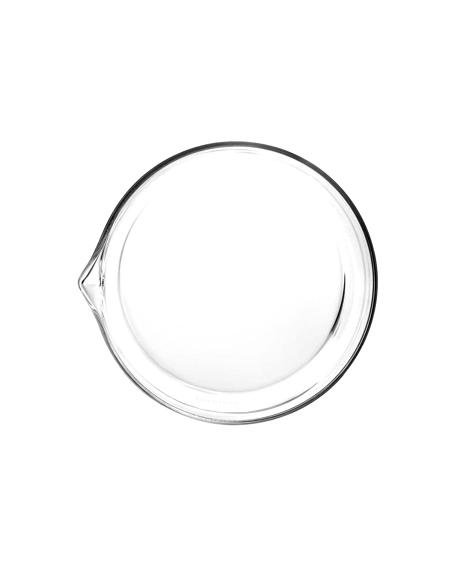 QWORK 1000ml Crystallizing Dishes, 2 Pack Heavy Duty Borosilicate 3.3 Glass Lab Dishes with Flat Bottom & Spout - Ideal for Chemistry Experiments, Science Classrooms, Kitchen Use & DIY Crafts