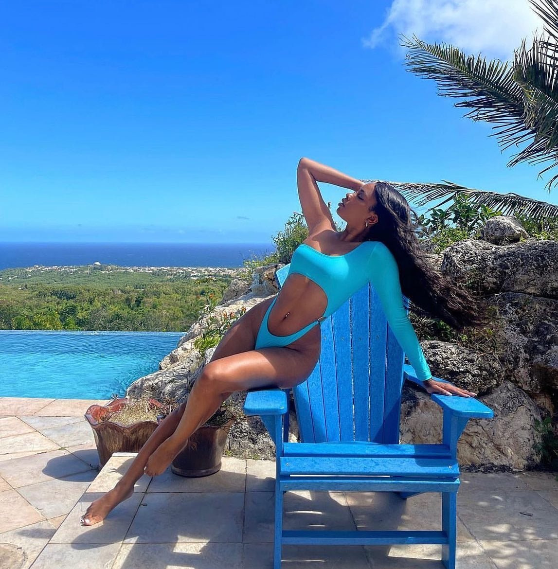 Aqua One Sleeve Cut Out O Ring High Cut Swimsuit - Sexy One Shoulder Bathing Suit for Women, Perfect for Beach, Pool Party & Summer Vacation