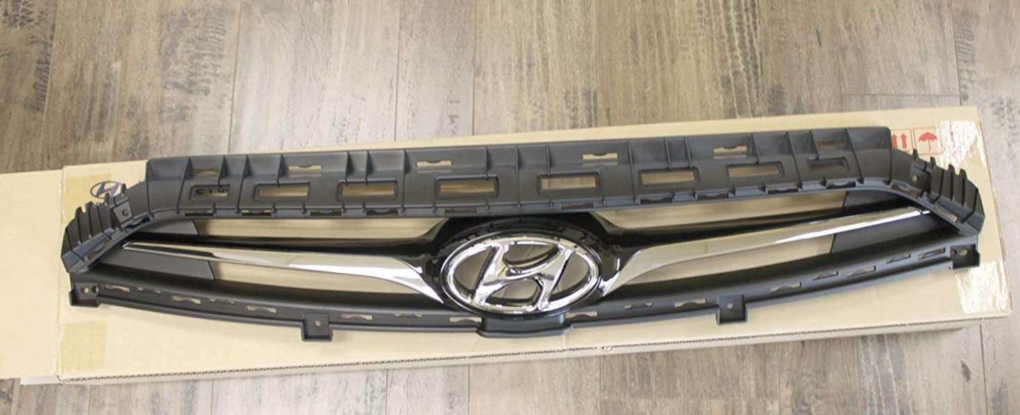 Genuine Hyundai Genesis Coupe Front Bumper Grille 2013-2017 - Perfect Fit Replacement for Enhanced Style & Protection - Ideal for Car Upgrades & Customization
