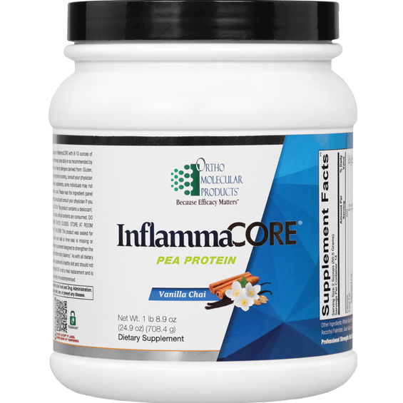 Inflammacore Van Chai Pea Protein Powder - 8.9oz | Plant-Based Vegan Protein Supplement for Muscle Recovery & Weight Management | Perfect for Smoothies, Baking & Post-Workout Nutrition
