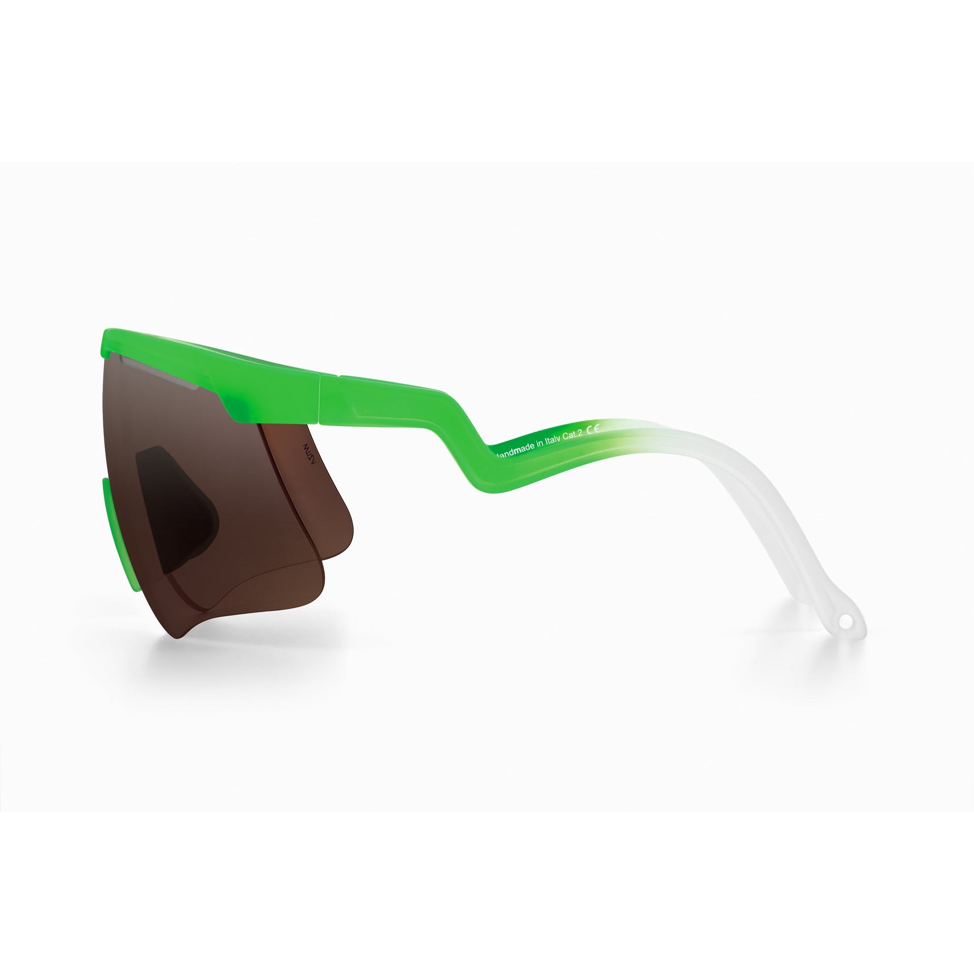 DELTA by Alba Optics - Polarized Sunglasses for Men & Women, Green Marrone Frame with UV Protection - Perfect for Driving, Outdoor Sports & Beach Activities