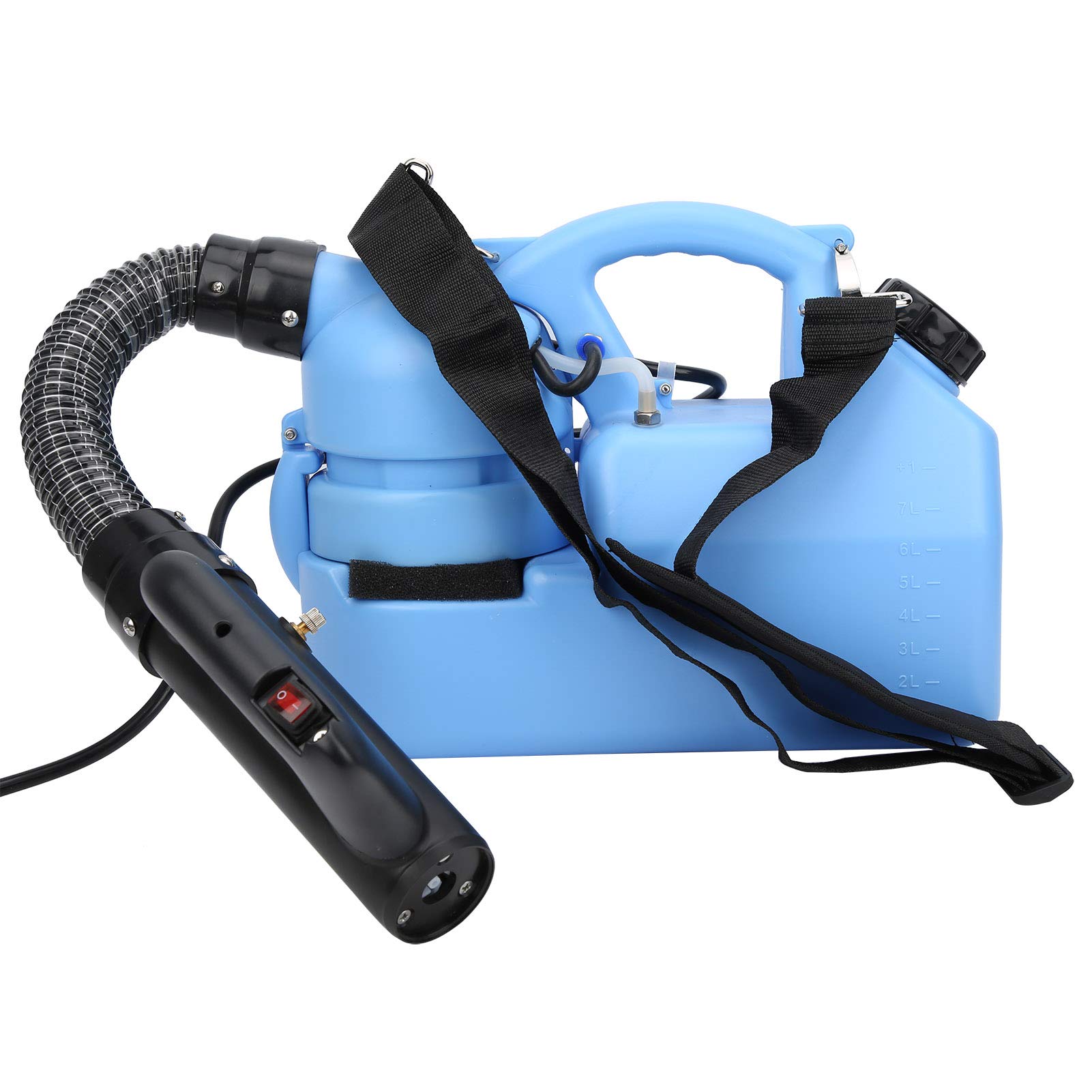 Fafeicy 850W Electric Fogger Sprayer, 8L Portable Spraying Machine for Garden, Yard & Public Places - 6m Power Cord, 110V US Plug (345 x 175 x 265mm) - Ideal for Disinfection, Pest Control & Plant Care