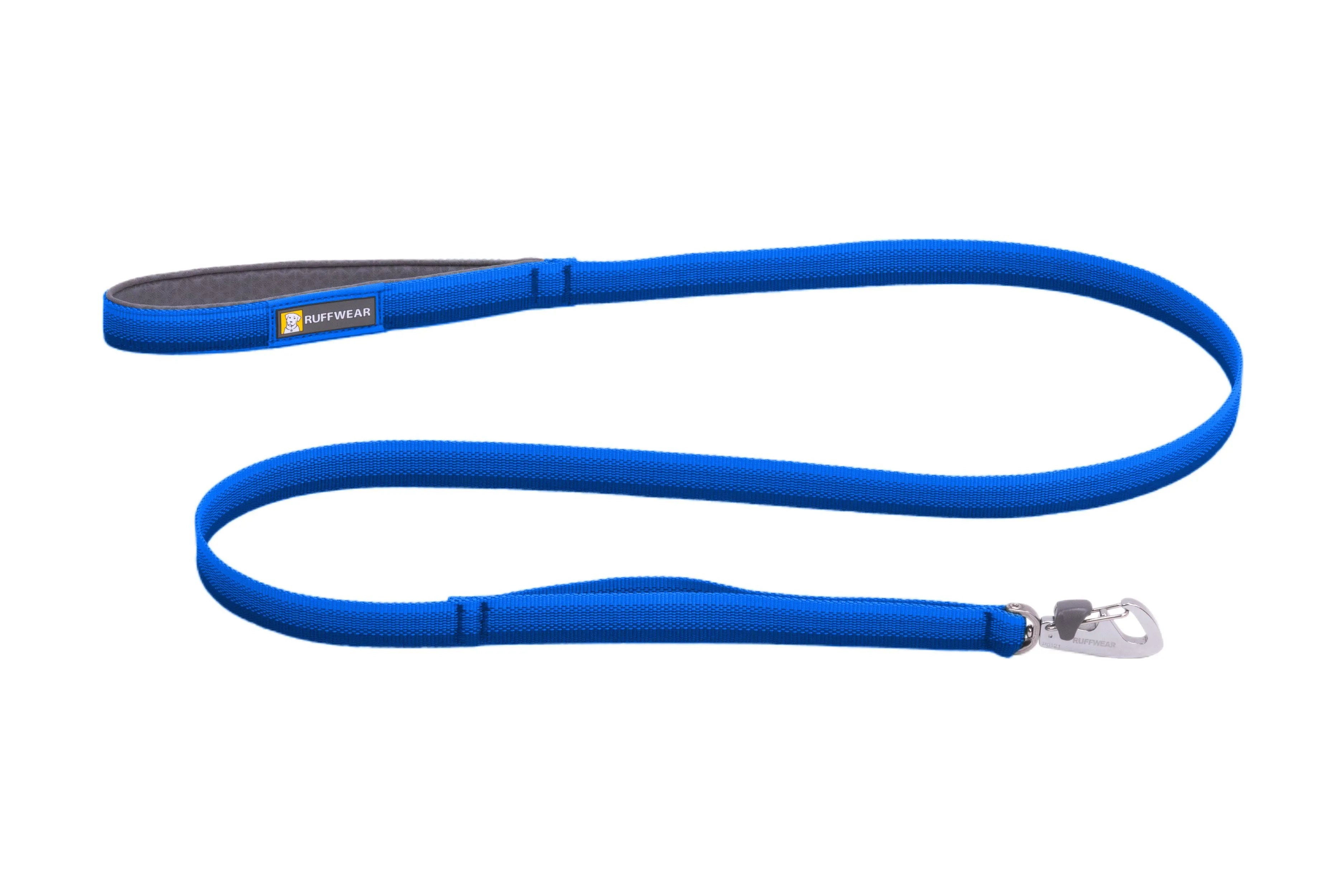 Ruffwear Front Range Dog Leash - Blue Pool Color | Adjustable & Reflective for Hiking, Running & Daily Walks
