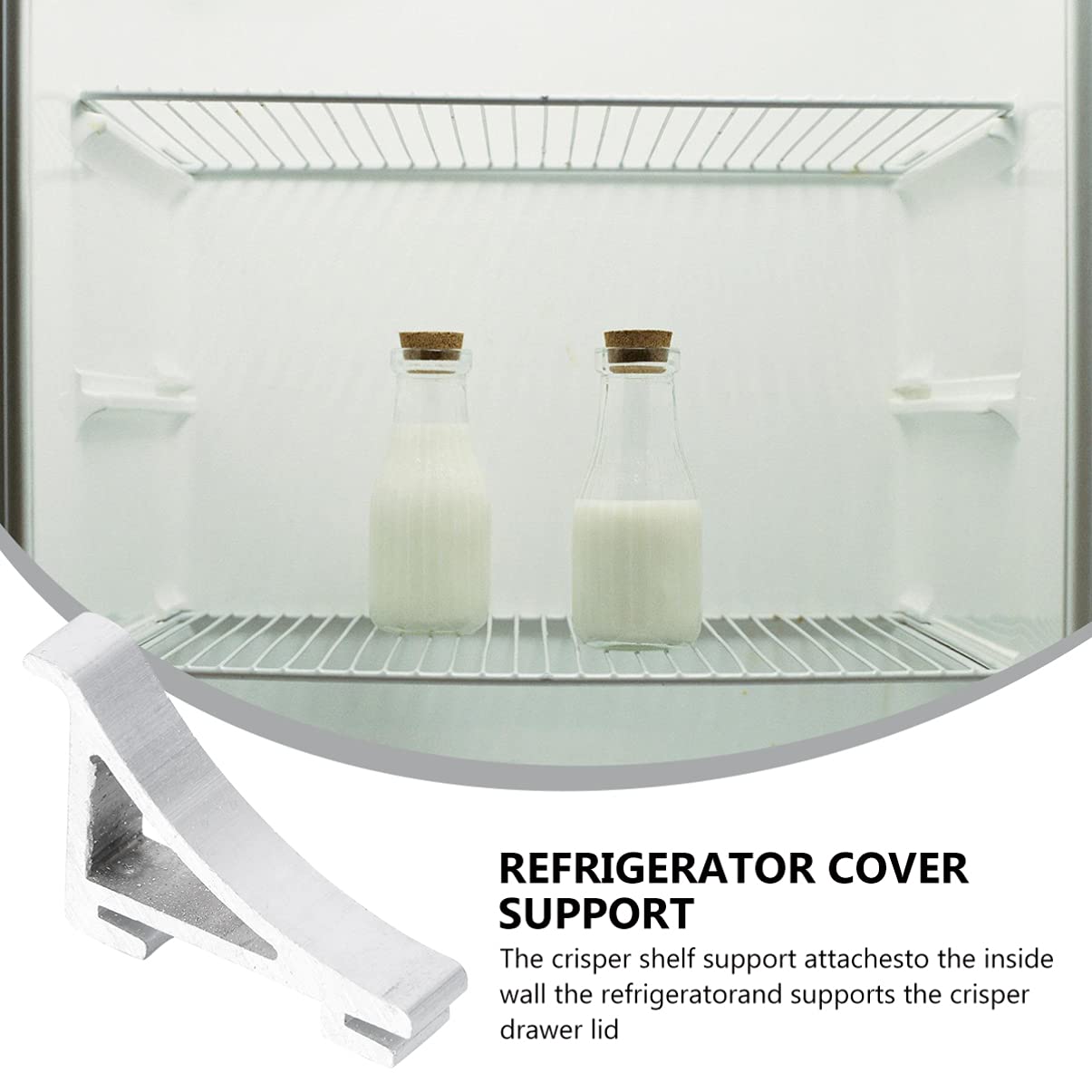 24-Pack Refrigerator Buckle Freezer Clips - Heavy Duty Cooler Accessories, Refrigerator Hooks & Freezer Shelf Clips for Organizing Food Storage - Perfect for Kitchen, RV, Camping & Outdoor Coolers