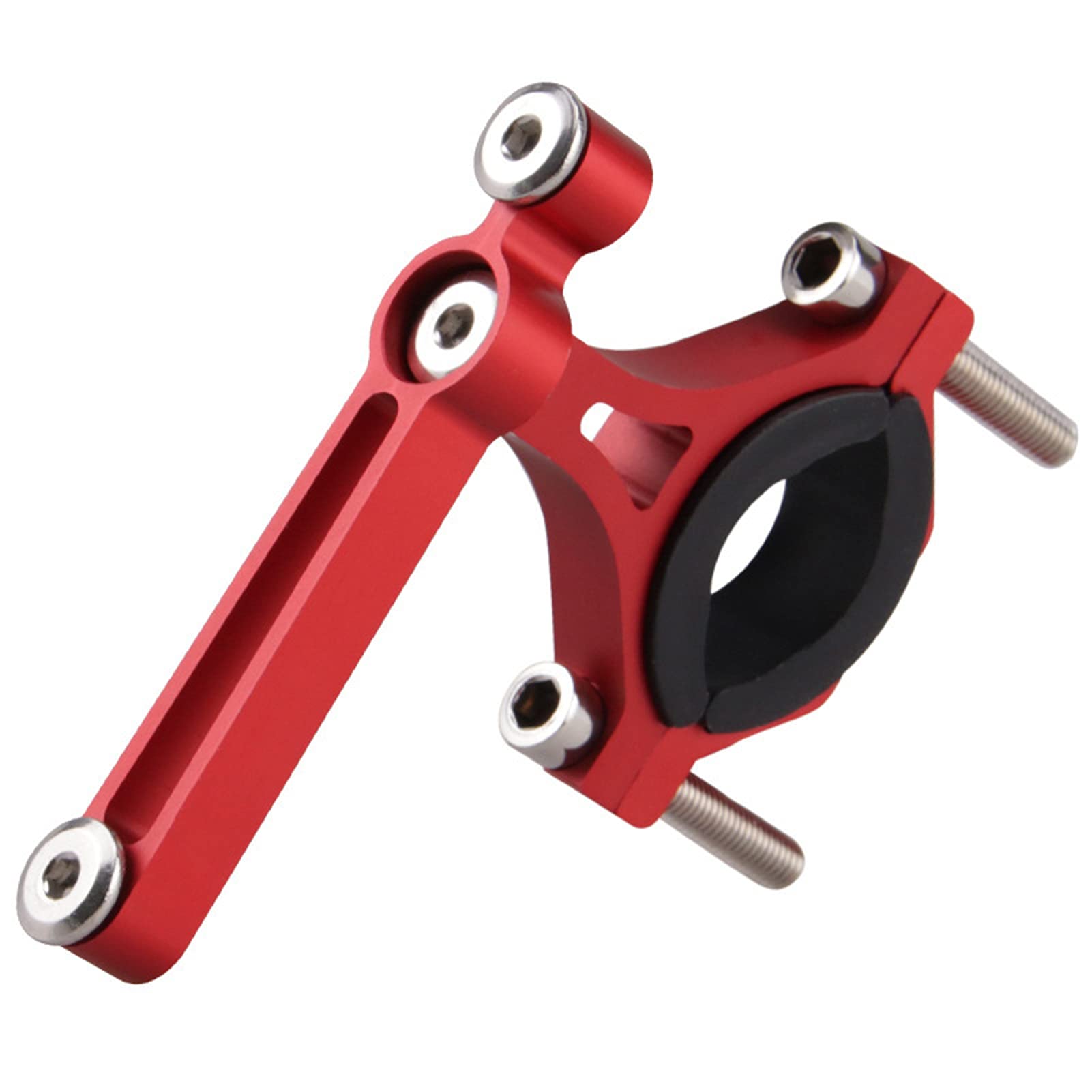 Nichhany Aluminum Alloy Bike Water Bottle Cage Adapter - Seatpost & Handlebar Mount for Bicycles (Red) | Perfect for Road Bikes, Mountain Bikes & Cycling Accessories
