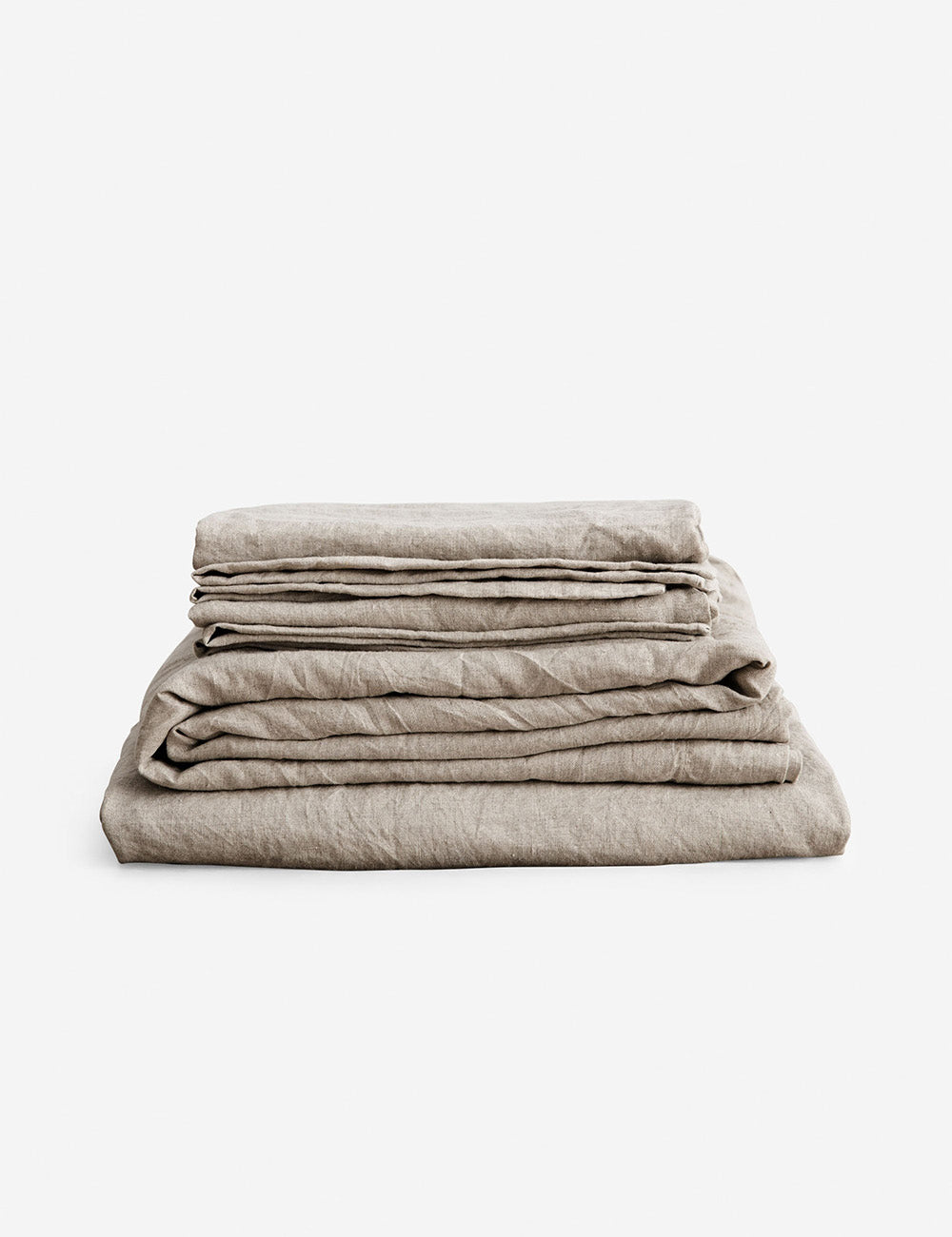 Premium European Flax Linen Sheet Set - Breathable & Soft Bedding by Cultiver | Luxury Hotel Quality for Master Bedroom, Guest Room & Vacation Homes