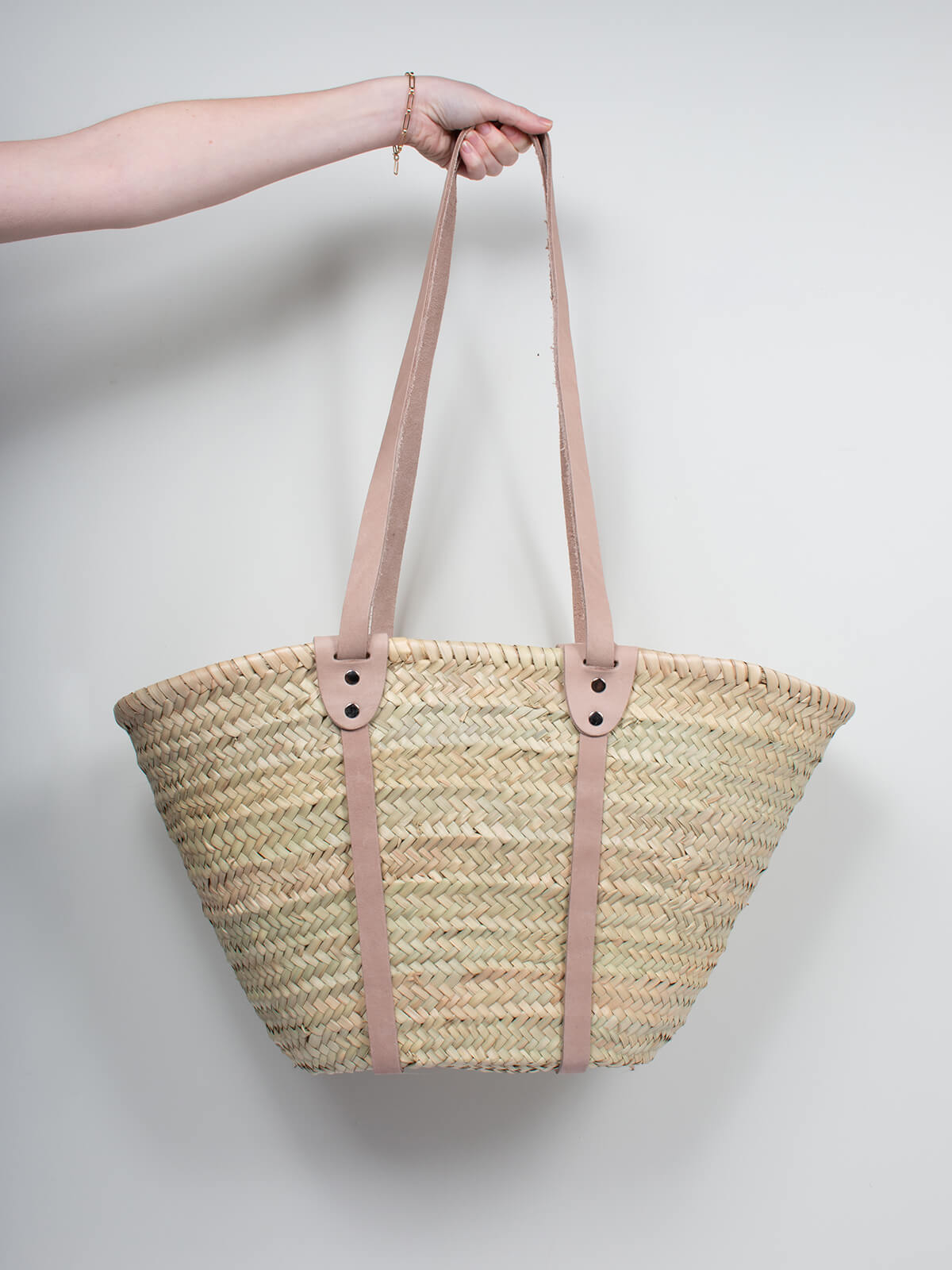 Bardot Basket - Stylish Handwoven Storage Basket for Home Decor, Organizing & Gifting | Perfect for Laundry, Toys, Blankets & More