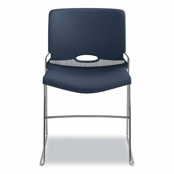 Olson Stacker Chairs with Sled Base - Set of 4 (4041) - Durable Stackable Chairs for Classrooms, Events & Office Use