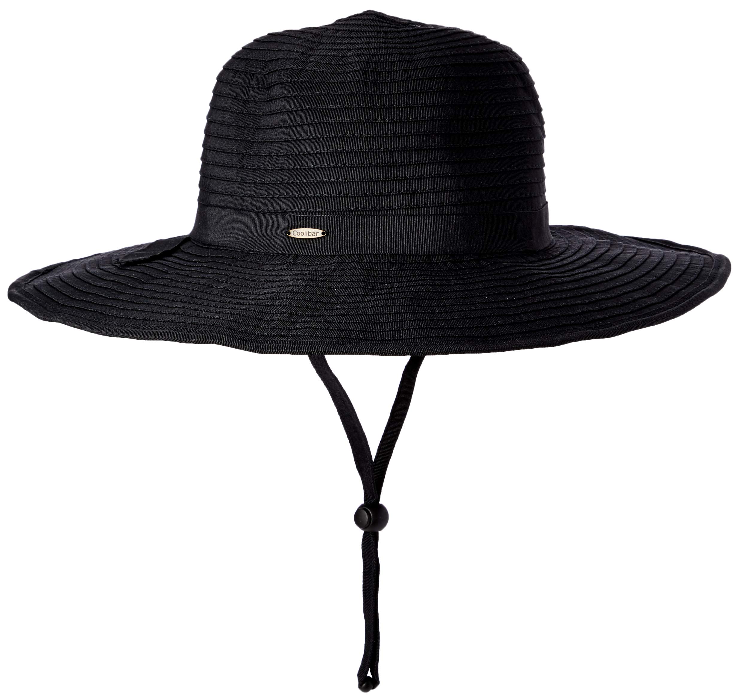 Coolibar UPF 50+ Women's Sun Hat - Adjustable Brim Travel Sun Hat for UV Protection - Perfect for Beach, Hiking & Outdoor Activities